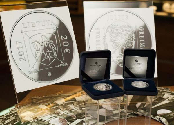 Lietuvos bankas išleidžia sidabro monetą, skirtą A. J. Greimo 100-osioms gimimo metinėms
