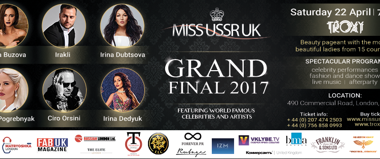 GROŽIO KULTAS – MISS USSR UK 2017!