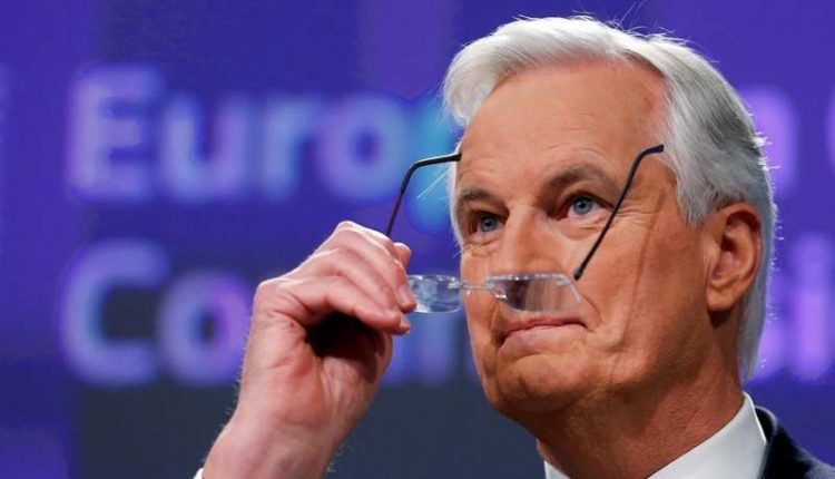 ES derybininkas Barnier sako norintis išvengti „agresyvumo“ derybose dėl „Brexit“