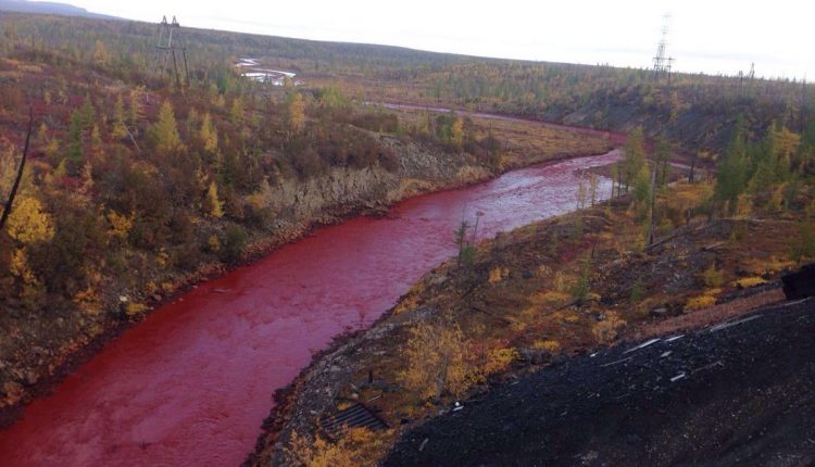 Rusijoje upė paplūdo krauju: mokslininkai tyli, žmonės baiminasi Biblijos prakeiksmo